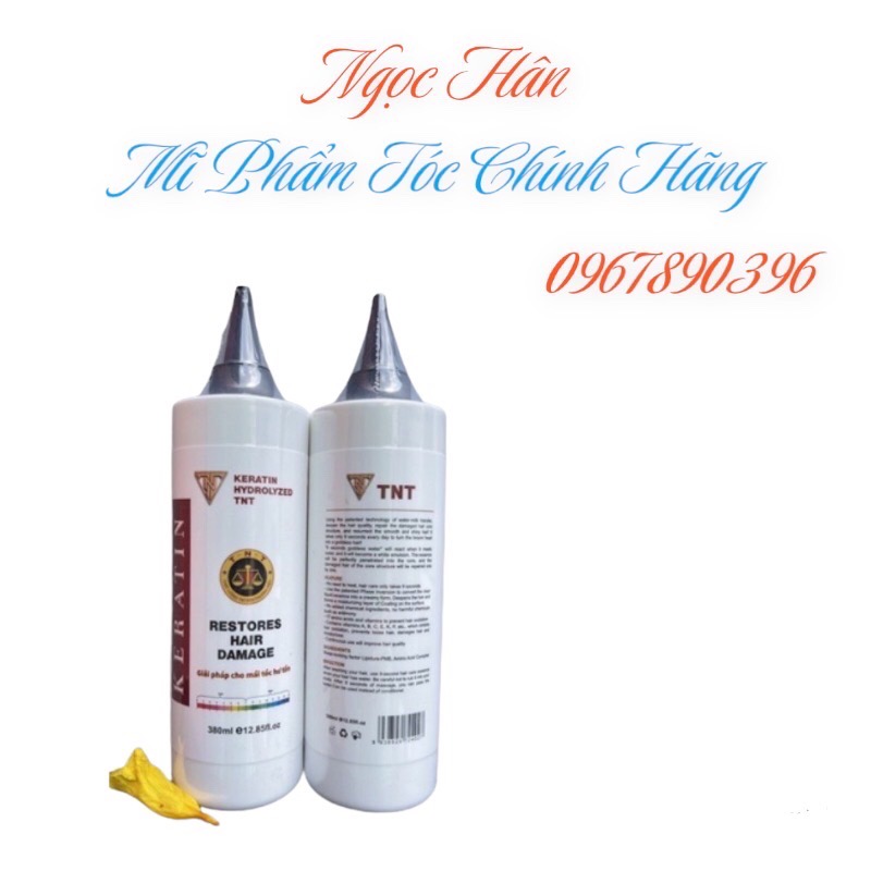 Hấp Thủy Phân Siêu Phục Hồi Tóc Keratin TNT 380ML