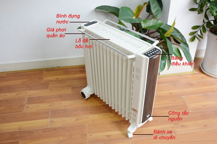 Máy sưởi dầu 13 thanh Tiross TS9213