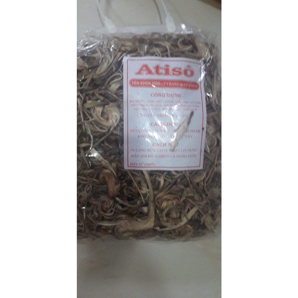 TRÀ ATISO ĐỎ - 500G/1kg -trà hoa dâm bụt (hibiscus, atiso đỏ) khô