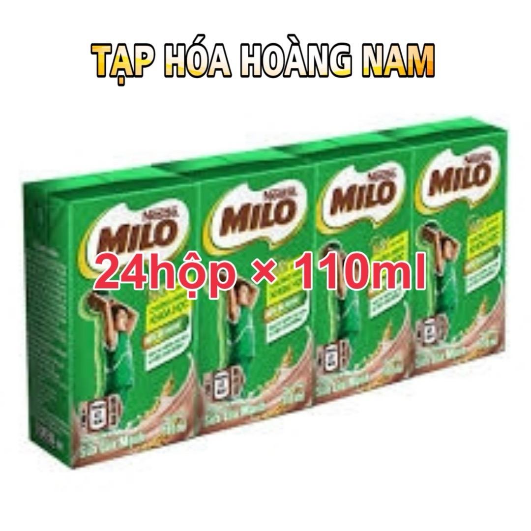 Milo Thức Uống Lúa Mạch (110ml, 180ml) thùng 48 hộp