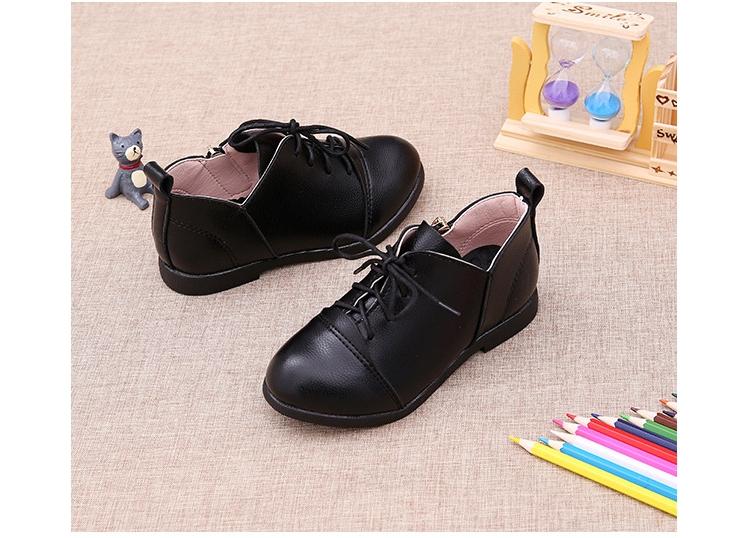 [Xả lẻ size] - Giày boot da cho bé gái
