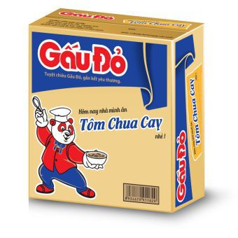Combo 2 Thùng Mì Gấu Đỏ Chua Cay 30 gói X 63gr