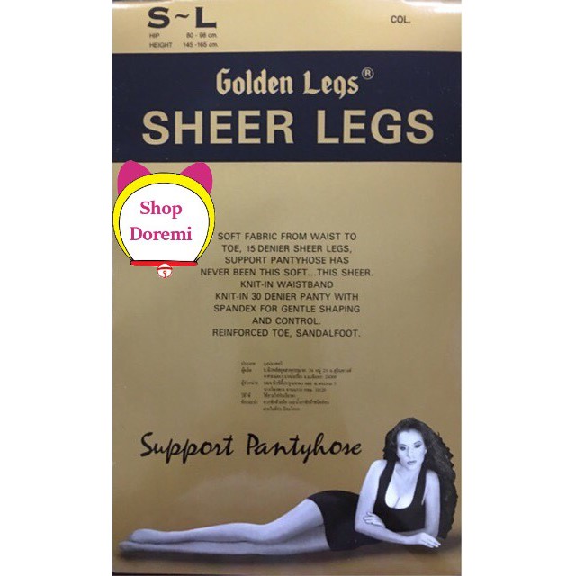 Quần tất Golden Legs Sheer Support Thái Lan