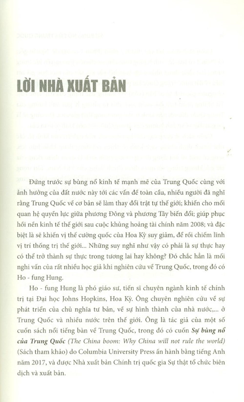 Sự Bùng Nổ Của Trung Quốc (Sách Tham Khảo)