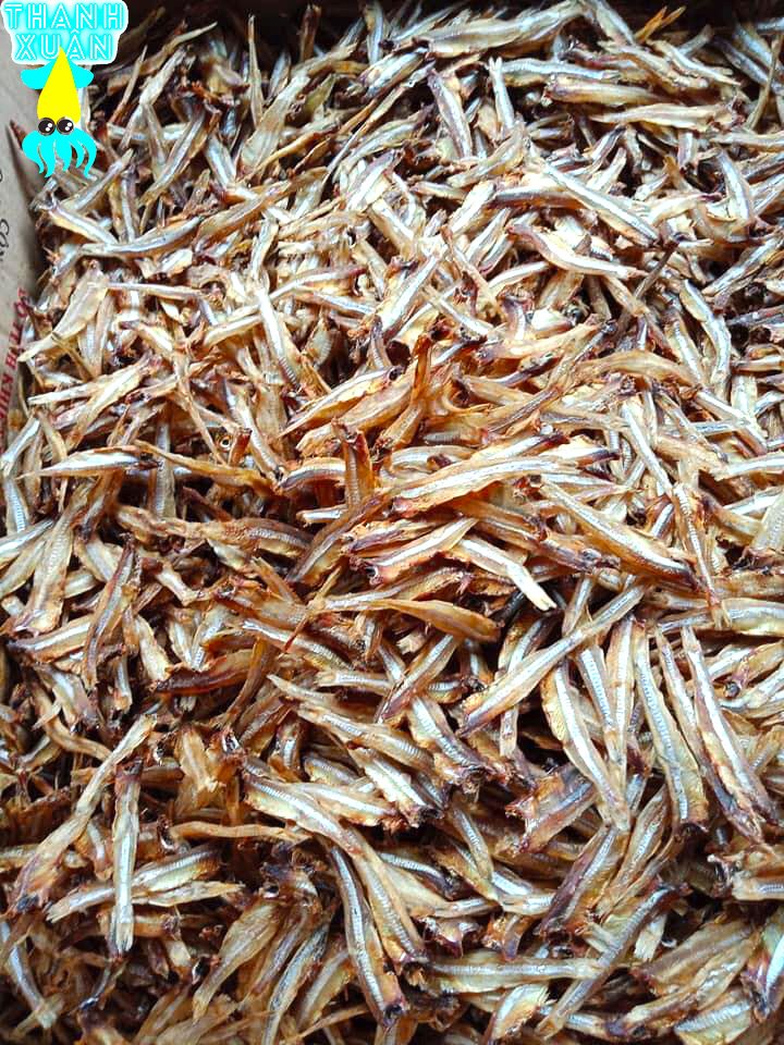 Khô cá cơm ( cá dỏng) bỏ đầu