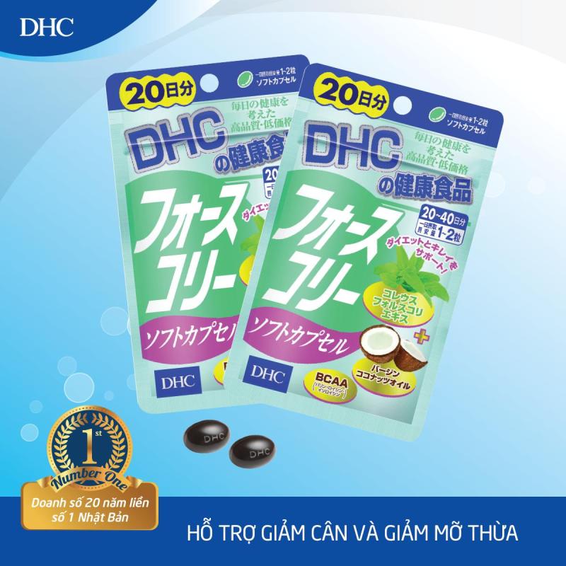 Viên uống Giảm cân bổ sung Dầu dừa DHC FORSKOHLII Gói 20 Ngày nhập khẩu