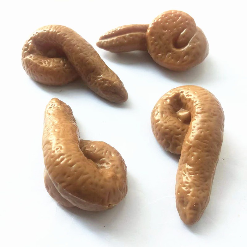 Đồ chơi hình Bãi Cứt Khổng Lồ 1 Cục Shit mini mềm cứng Tinh Nghịch Giống Hệt Như Thật
