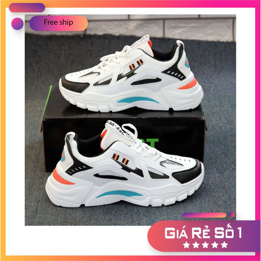 Giày nam, giày thể thao nam, Giày Sneaker nam nữ, Giày thể thao Hot Trend cao cấp - tặng kèm tất lửa nam giá rẻ