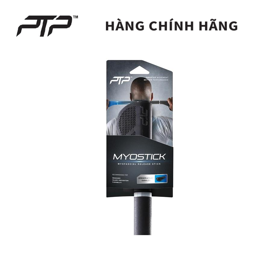 PTP Myostick Hand Roller Black  MYOSTICK