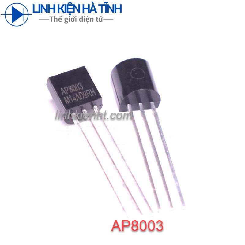 10 CON IC chuyển đổi AC sang DC 5V AP8003 8003 thay thế TG311 TO-92 mới chính hãng 100%