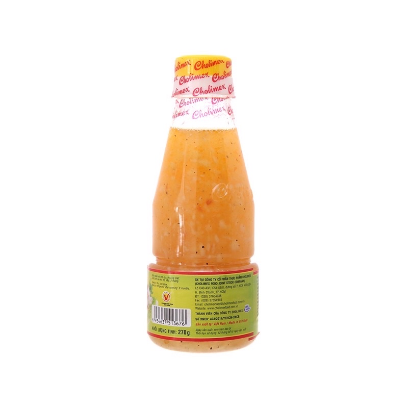 Dầu dấm trộn salad Cholimex 270G