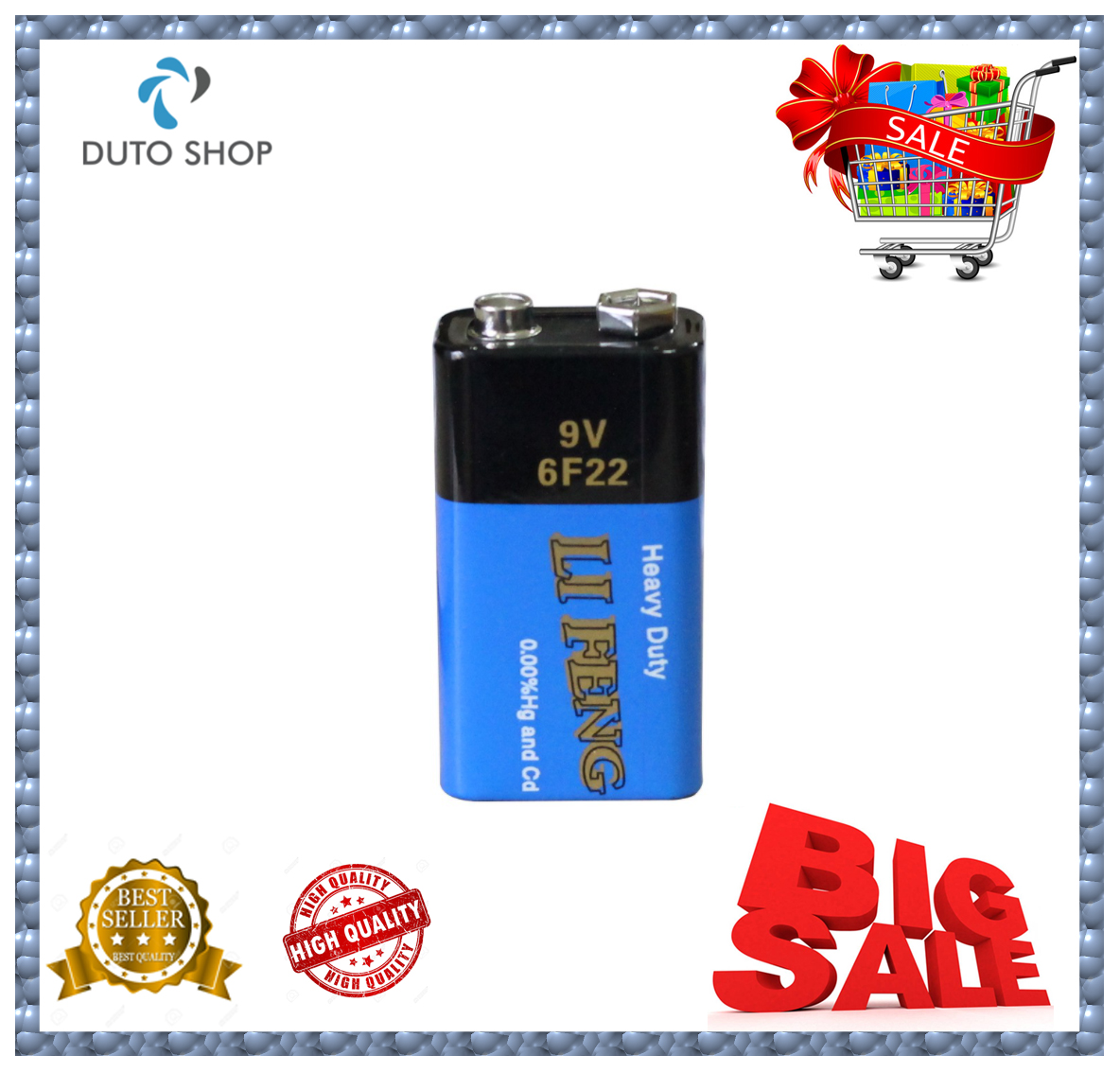Pin 9V lifeng