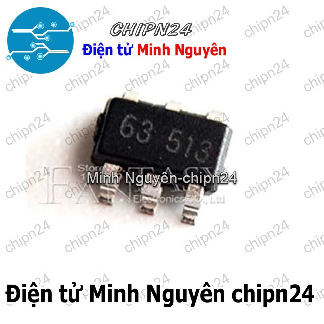 [1 con] (SOP) IC Dán OB2263 SOT23-6 (SMD) (OB2263MP) (IC dao động Nguồn xung) - HH004825