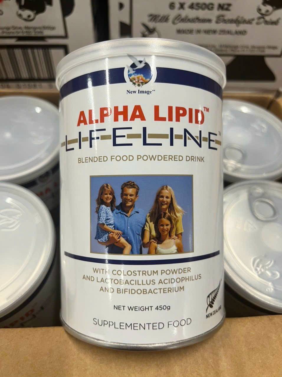 Combo 3 sữa lon alpha lipid 450g