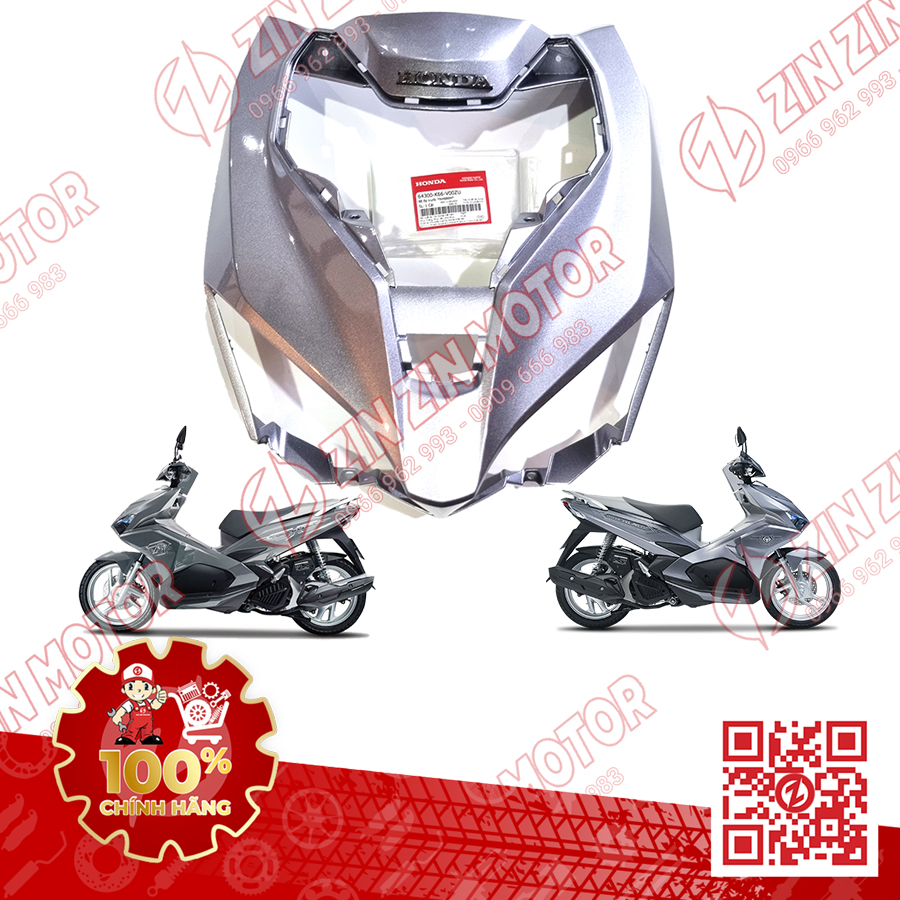 Ốp trước, mặt nạ lớn ab 2016, air blade 125 2017 2018 2019 64300-k66-v00zk, 64300-k66-v00zl, 64300-k66-v00zm chính hãng
