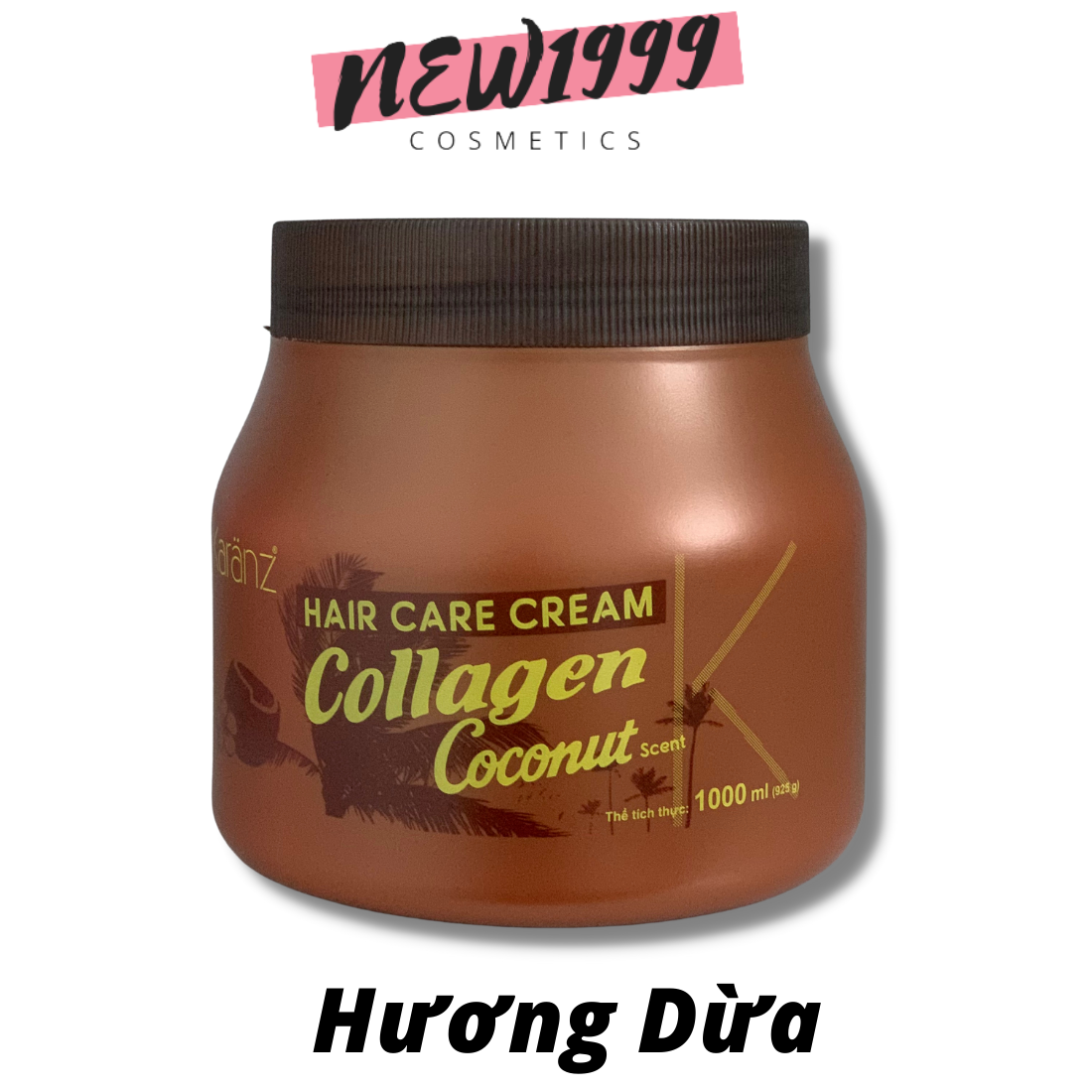 Kem hấp tóc ủ tóc Karanz Collagen Coconut 1000ml Collagen Karanz