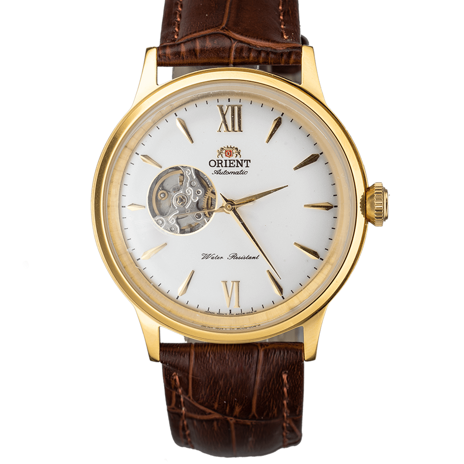 { RẺ VÔ ĐỐI }{ BẢO TÍN ĐỒNG HỒ SHOP SỊN LAZADA }  Đồng Hồ Cơ Nam Orient Lộ Tim Vàng Hồng Tự Động Automatic Máy Nhật Japan Dây Da