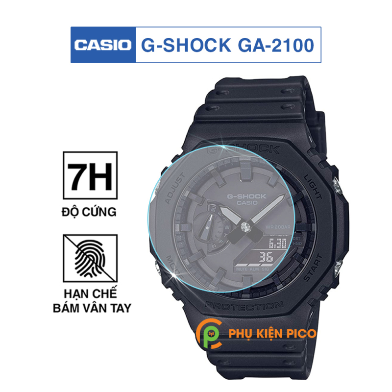 Cường lực đồng hồ Casio G-Shock Ga-2100 độ cứng 7H chống trầy xước – Dán màn hình Casio G-Shock GA-2100