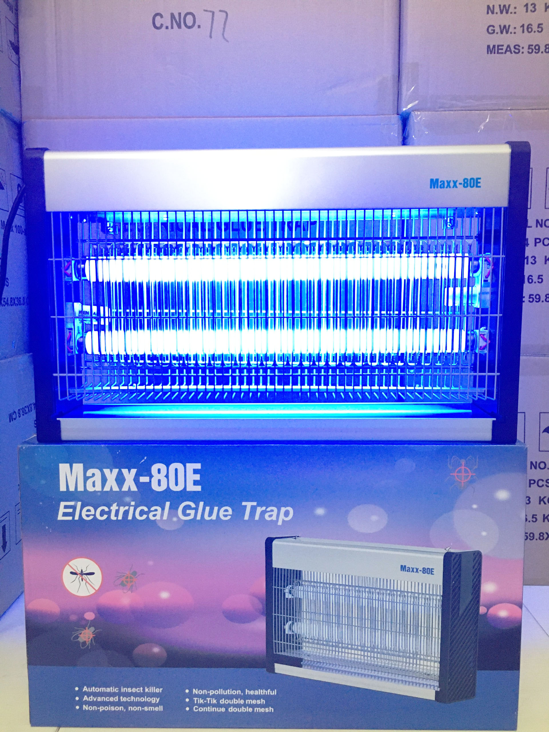 Đèn bắt muỗi, Đèn diệt muỗi Maxx-80E (Xuất xứ Malaysia) Bảo hành 1 năm [Deal Hot]