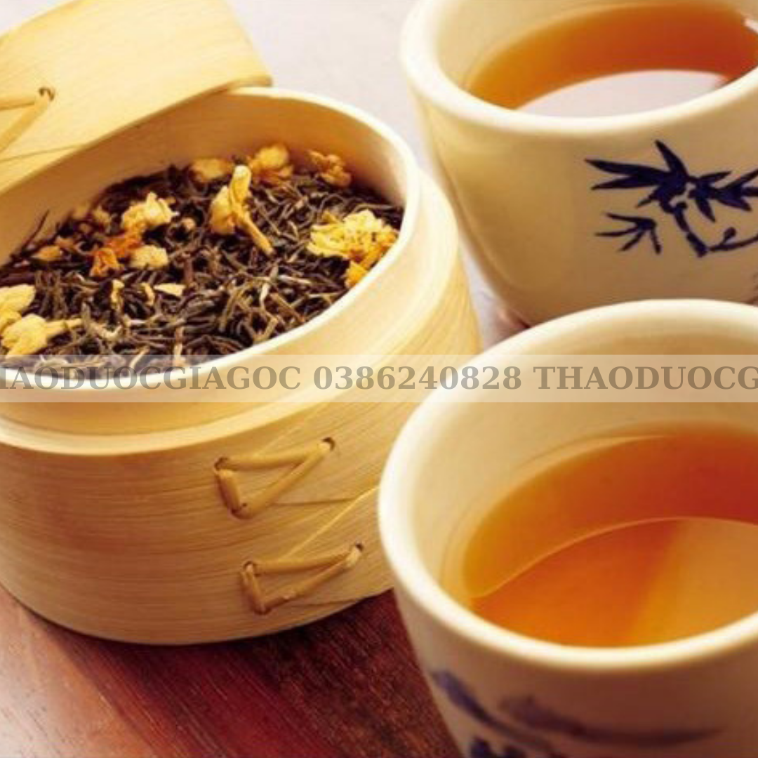 1kg trà sơn mật hồng sâm an thần mát gan.