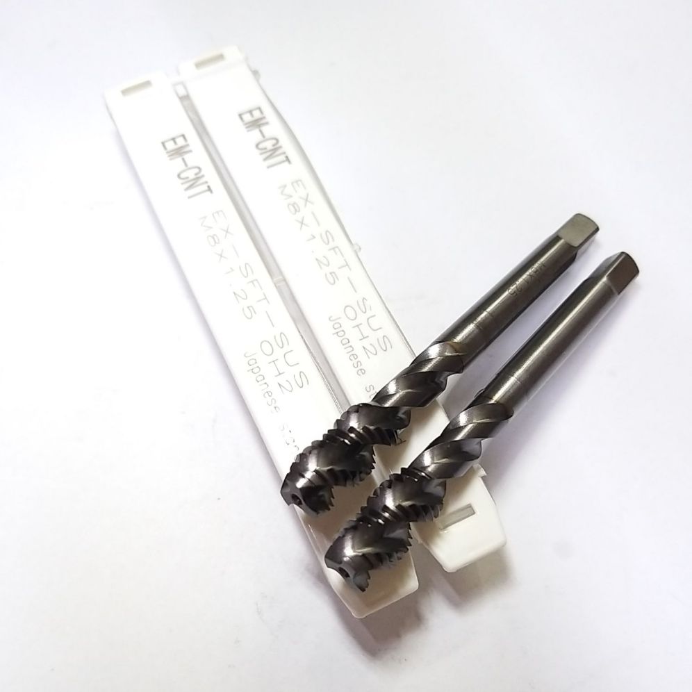 [HCM]Combo 2 Mũi Taro Inox Cao Cấp EM-CNT Xoắn (M8 x 1.25)