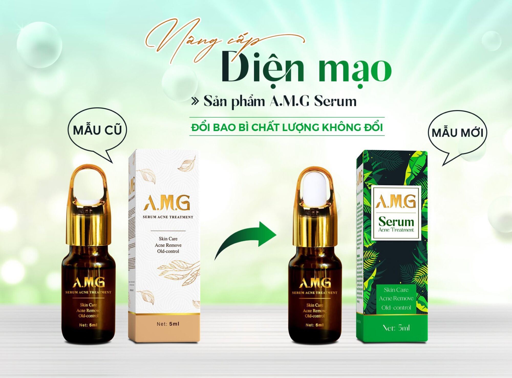 Serum mụn siêu tốc AGM 5ml