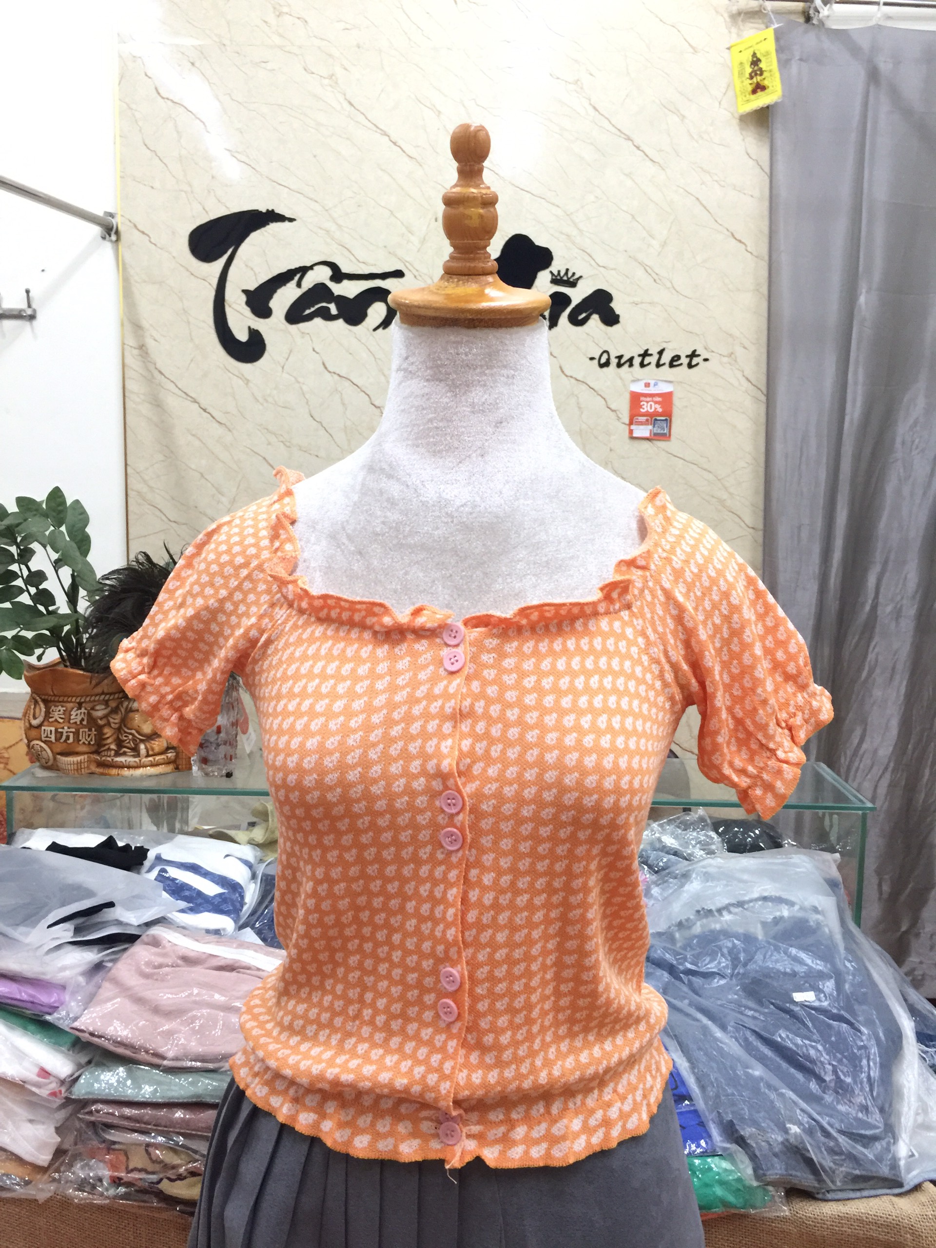 VÁY YẾM jean túi trước