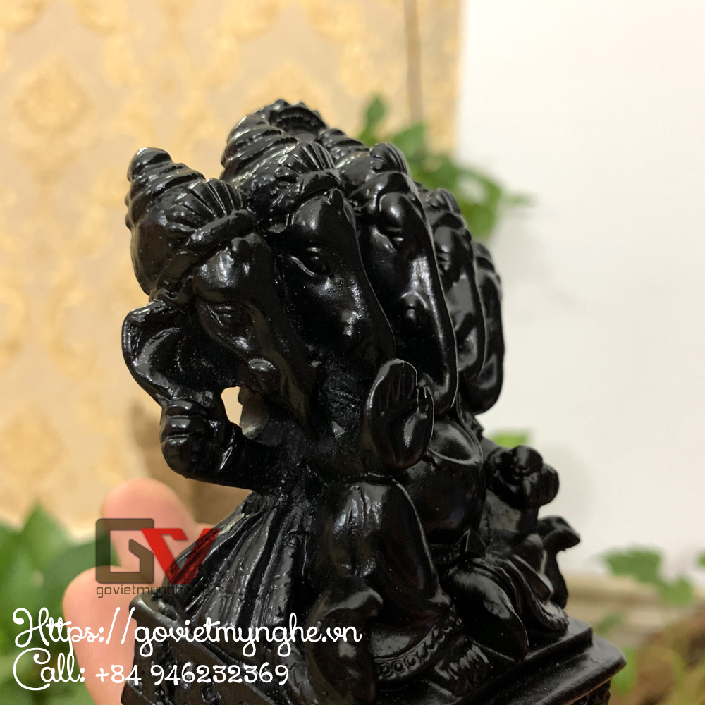 Tượng Thần Voi Ganesha (Đá Tự Nhiên)