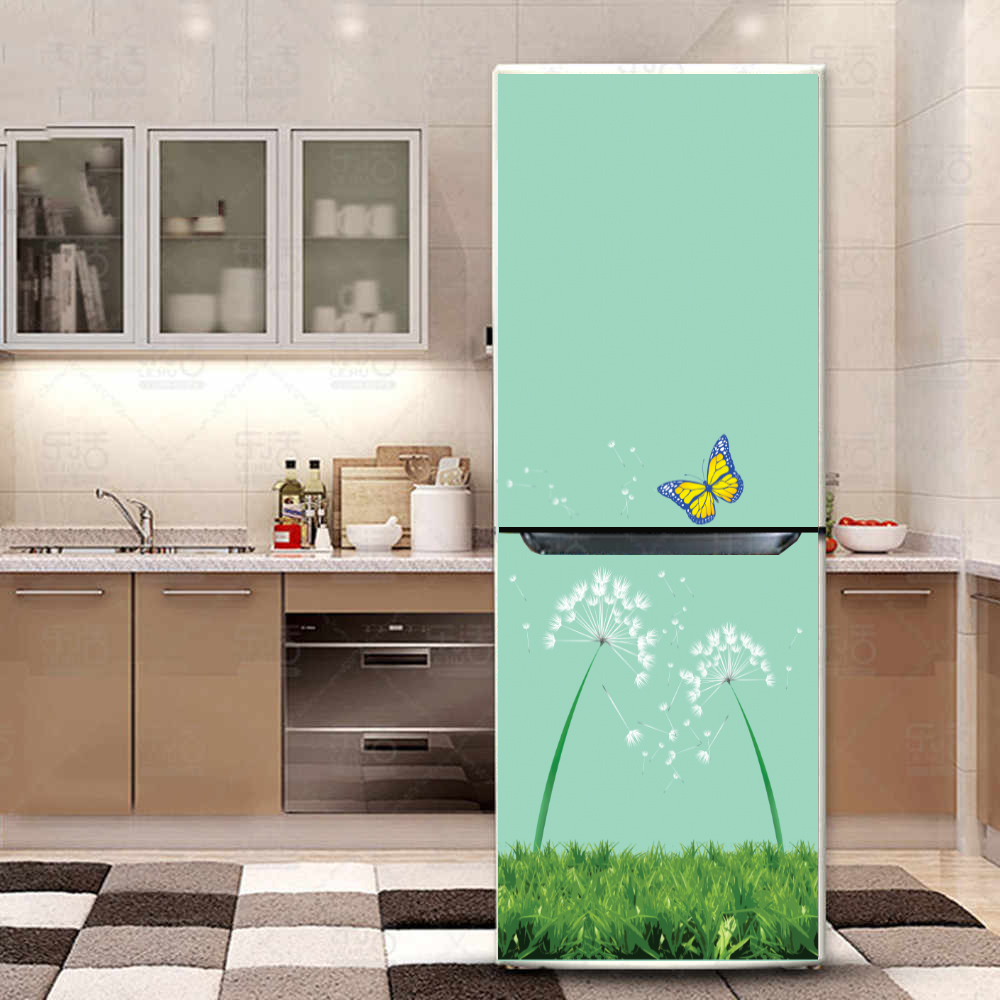 [HCM]Decal trang trí dán tủ lạnh