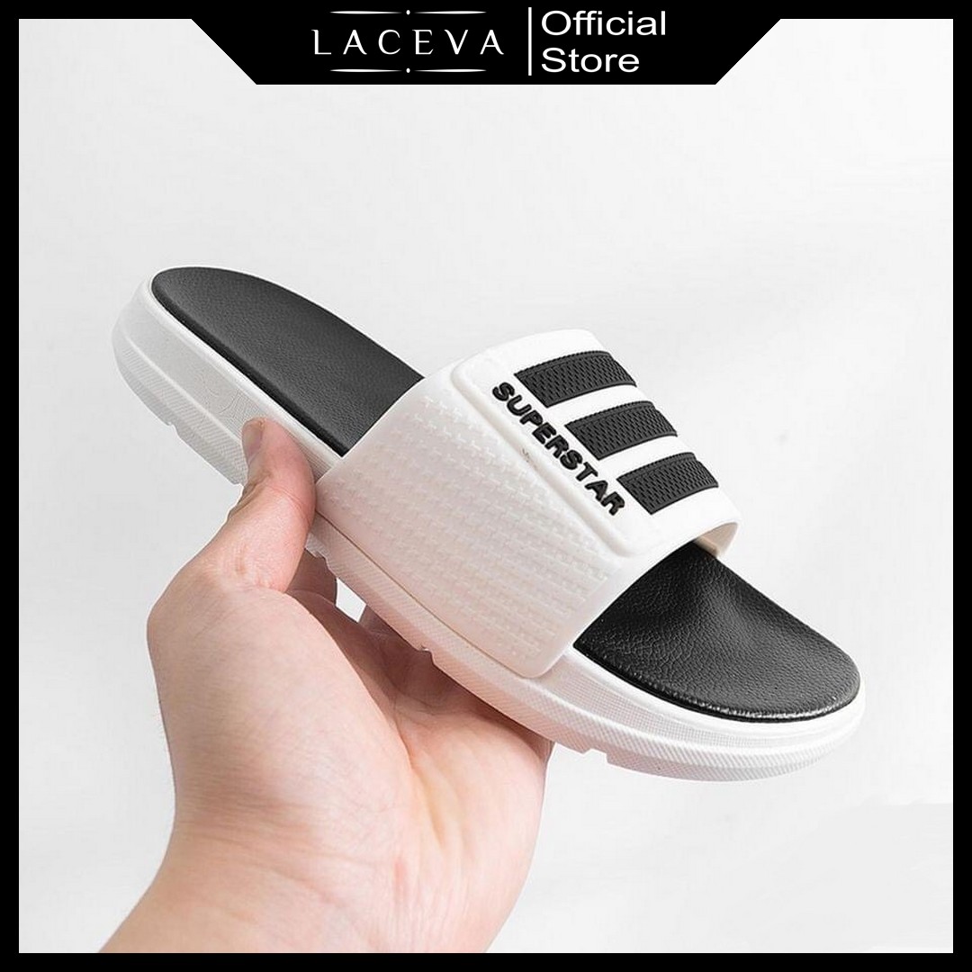 HOÀN TIỀN 15% - Dép Quai Ngang Nam Nữ Superstar Dép Unisex Hàng Loại 1 DP65