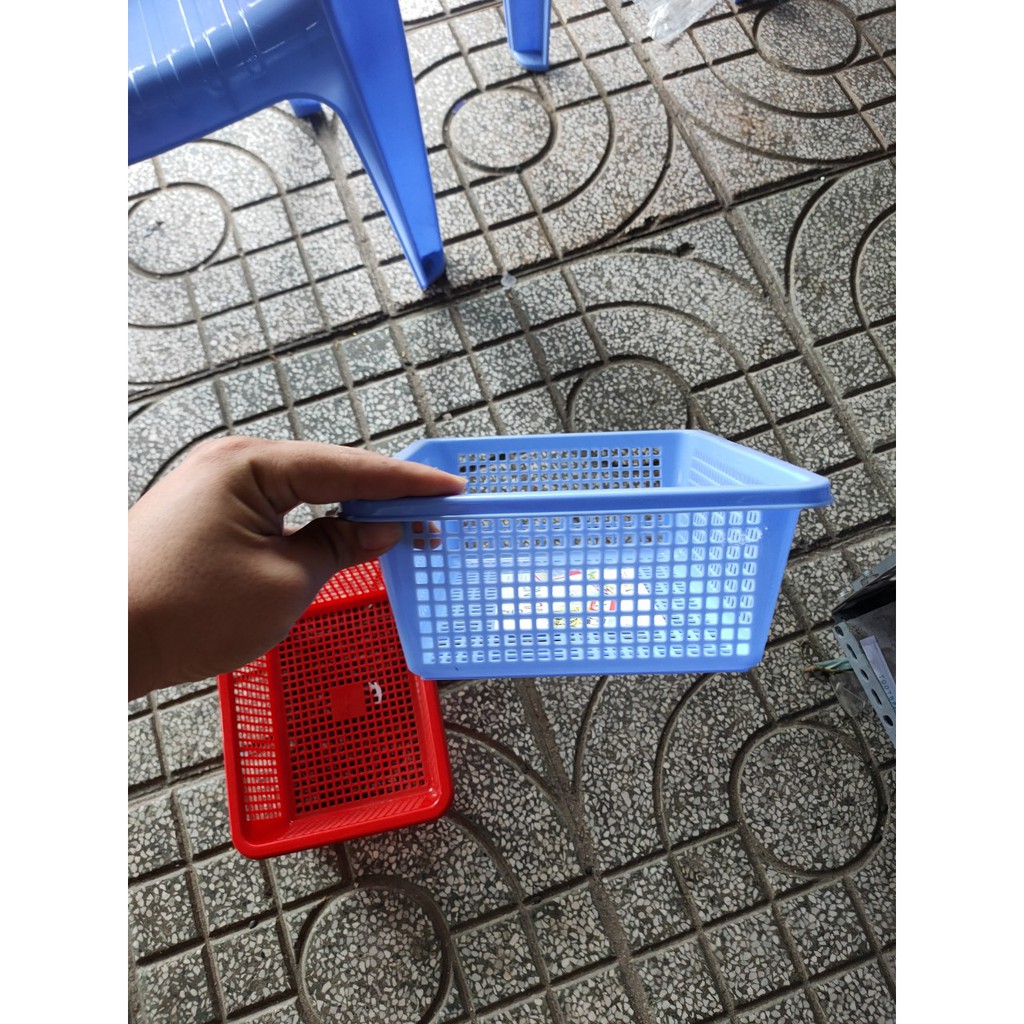 [HCM]Rổ Nhựa Vuông SâuHiệu Tân Lập Thành
