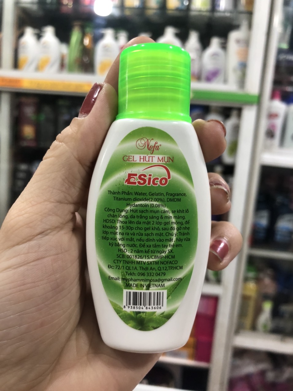 Gel lột Mụn Nha Đam ESICO 60gr