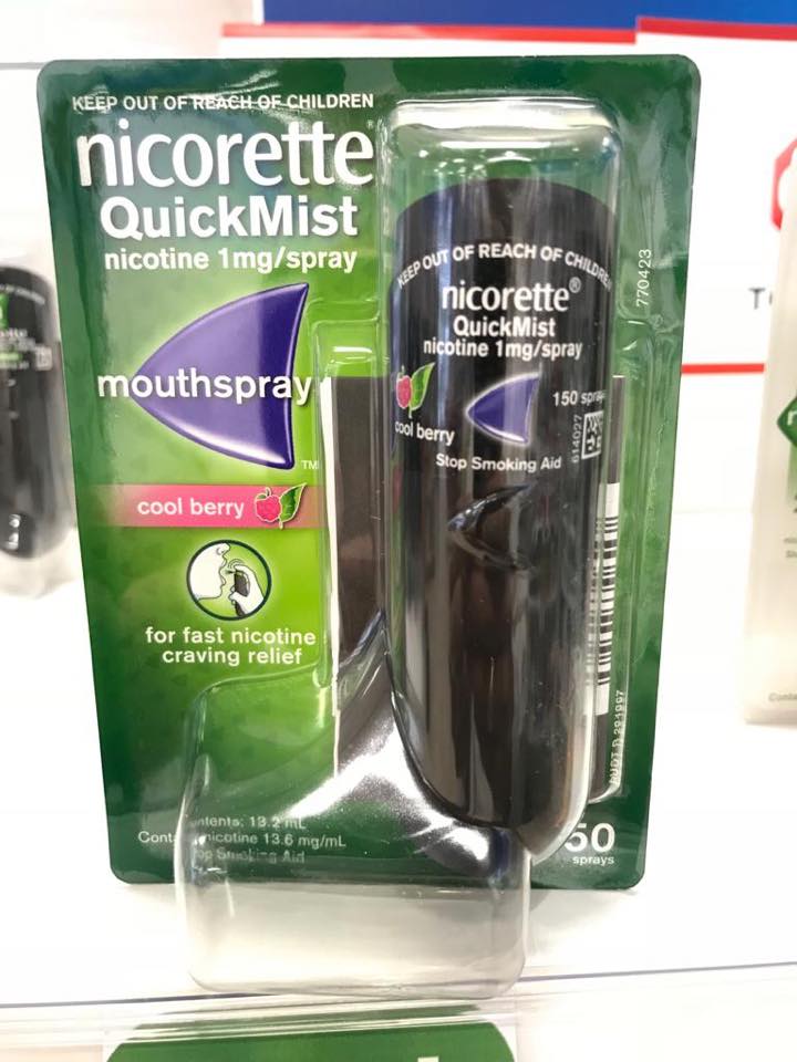 Nicorette Quick Mist Spray pack 1