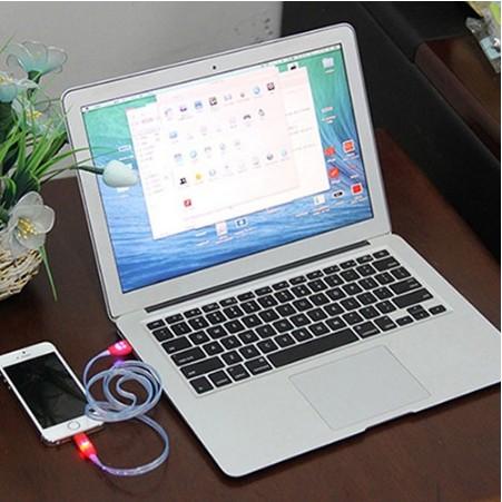 Cáp sạc USB đèn LED phát sáng cho điện thoại Android