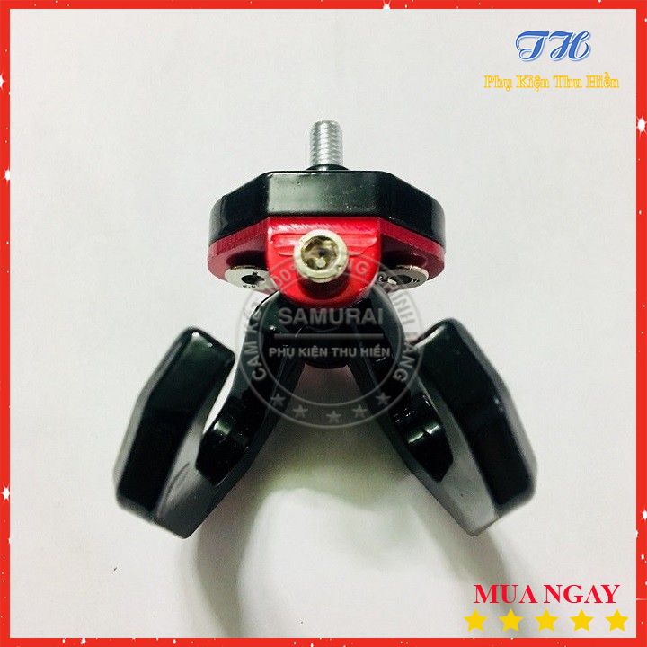[HCM]Móc Treo Đồ Xe Máy Nhện 2 Móc Xoay 180 Độ