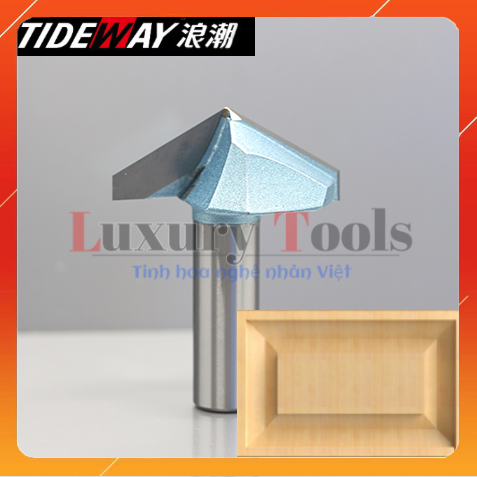Mũi phay gỗ huỳnh ván vát 120 độ TIDEWAY