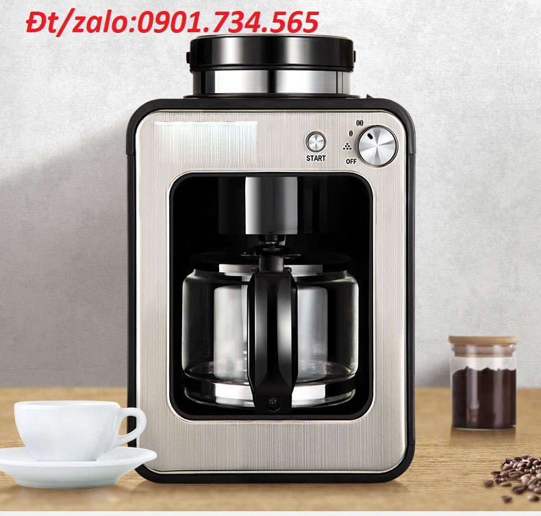 Grinder and automatic coffee GoTech 6686a-espresso machine cafe automatic luxury 2in 1