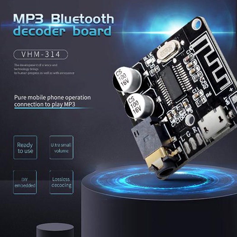 Mạch Bluetooth thu tín hiệu âm thanh chuẩn bluetooth 5.0 stereo