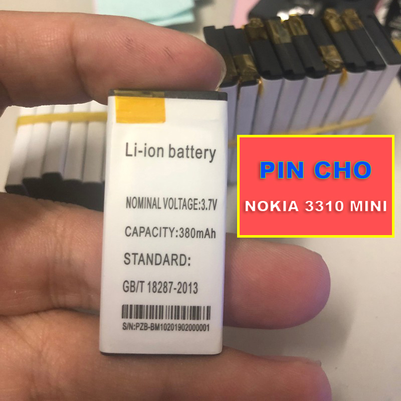 Pin cho Nokia 3310 mini (L8star BM10) PIN MỚI