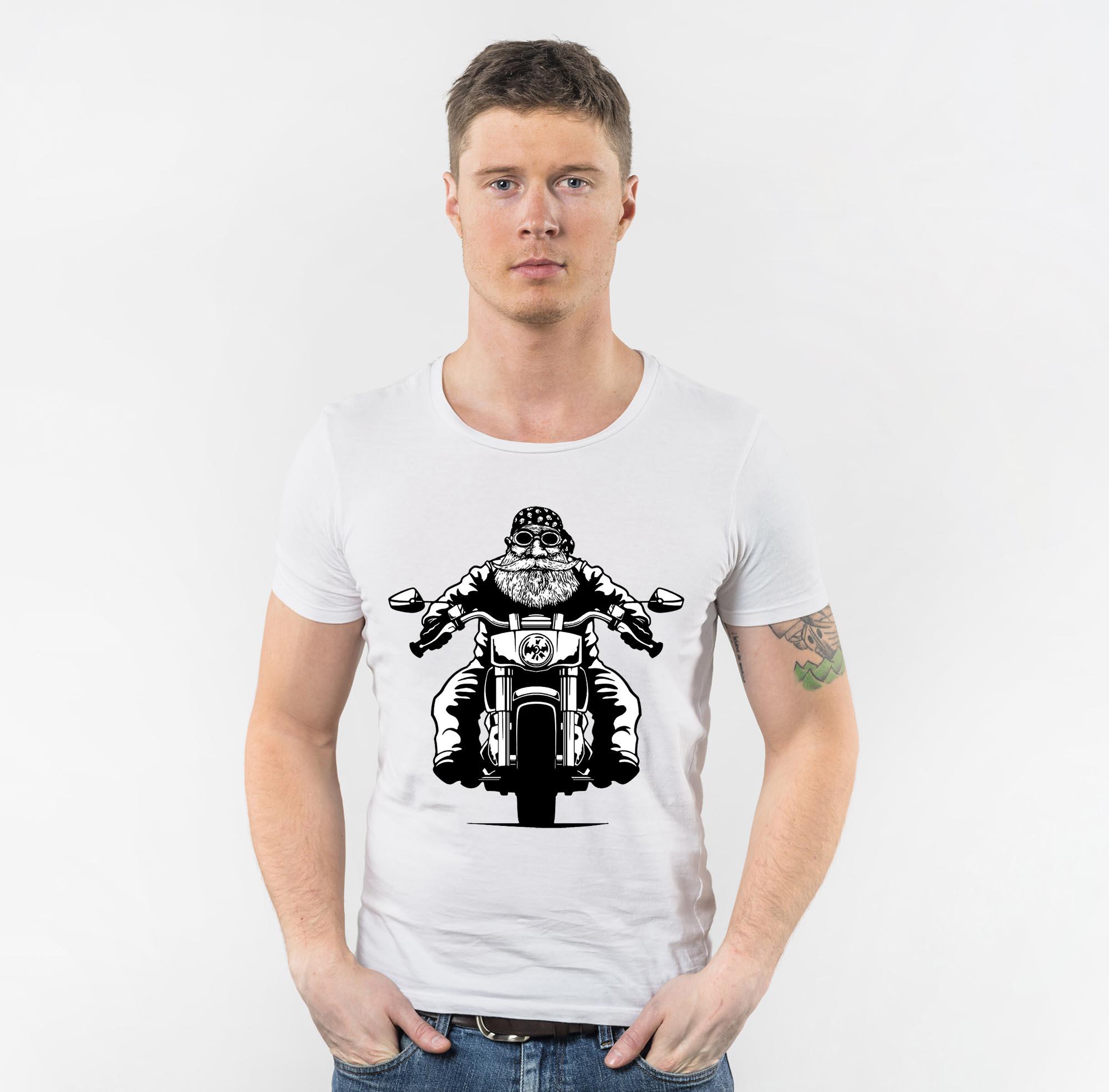 [HCM]Áo thun giá rẻ in hình đậm chất biker classic