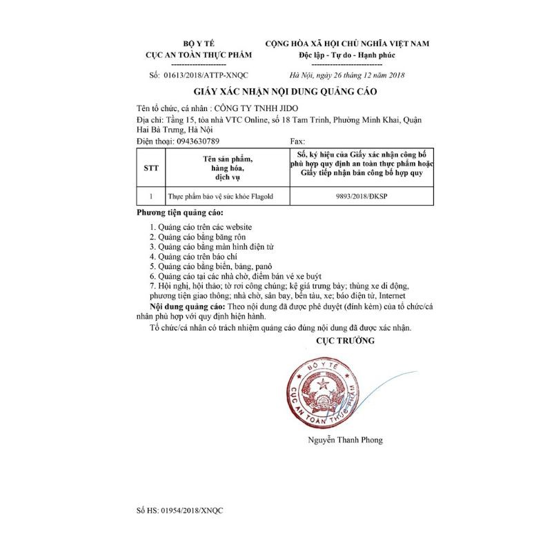 Nano mầm đậu nành flagold