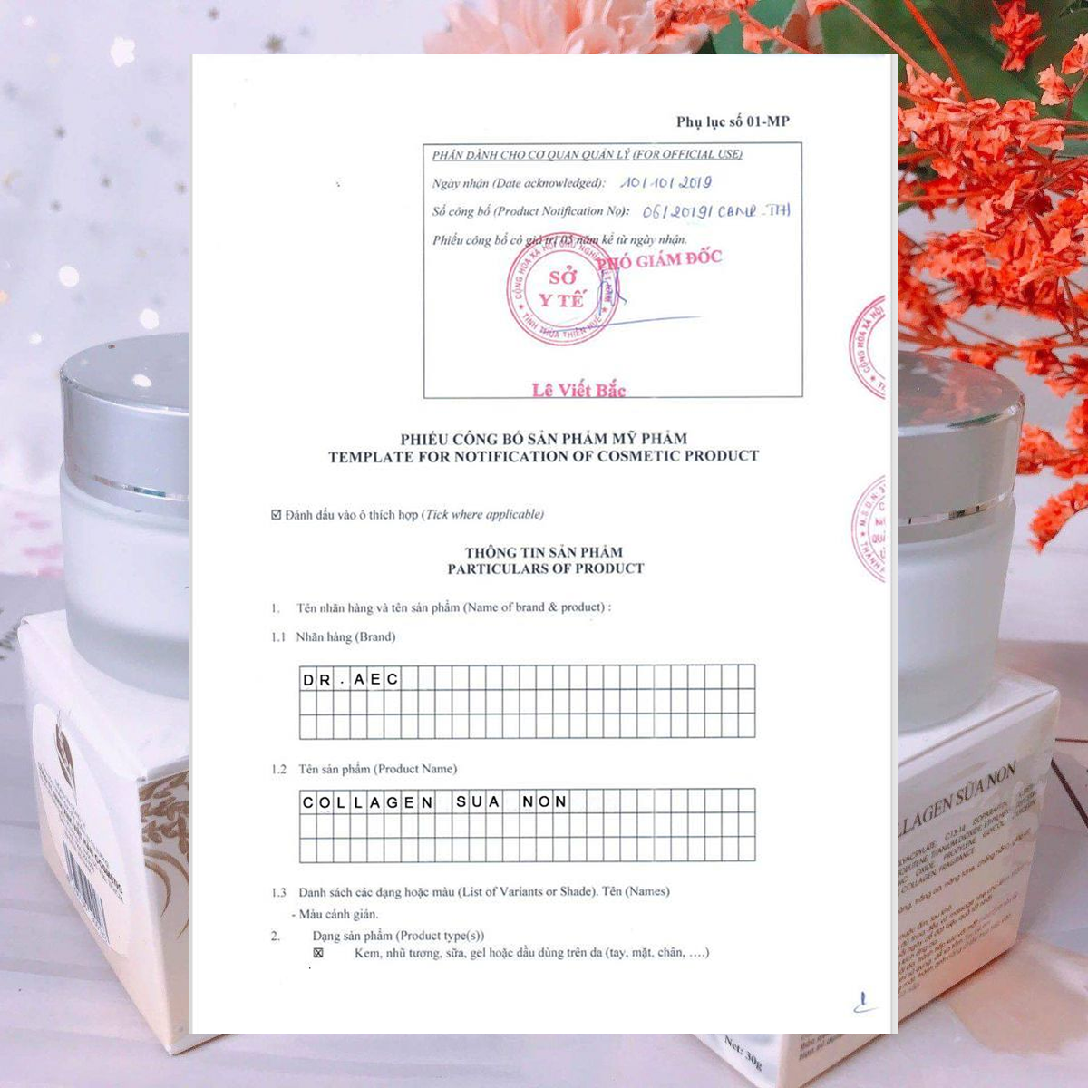 Kem Collagen Sữa Non Dưỡng Ẩm Trắng Da