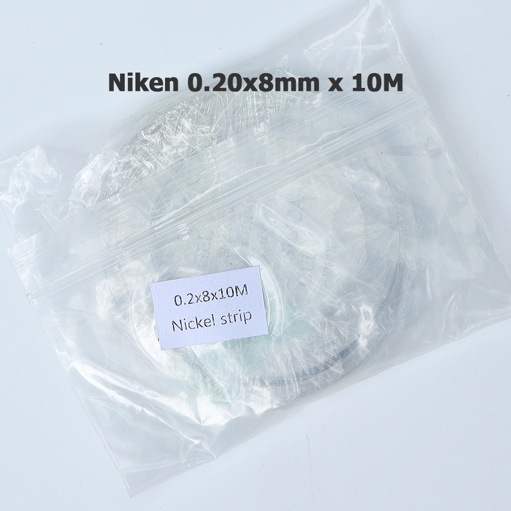Kẽm hàn cell pin mạ Niken 0.15x8mm Cuộn 10M