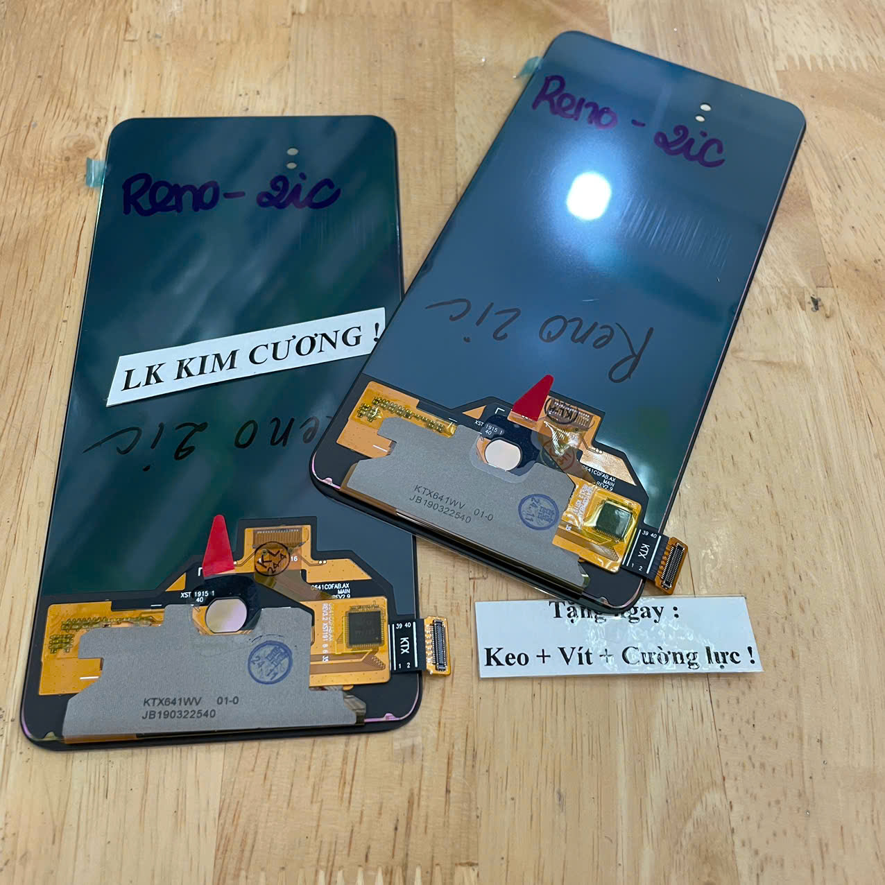 Màn hình oppo RENO - OLED (2IC) (VÂY CÁ MẬP)