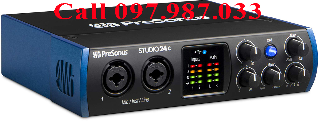 Presonus Studio 24c - sound card 