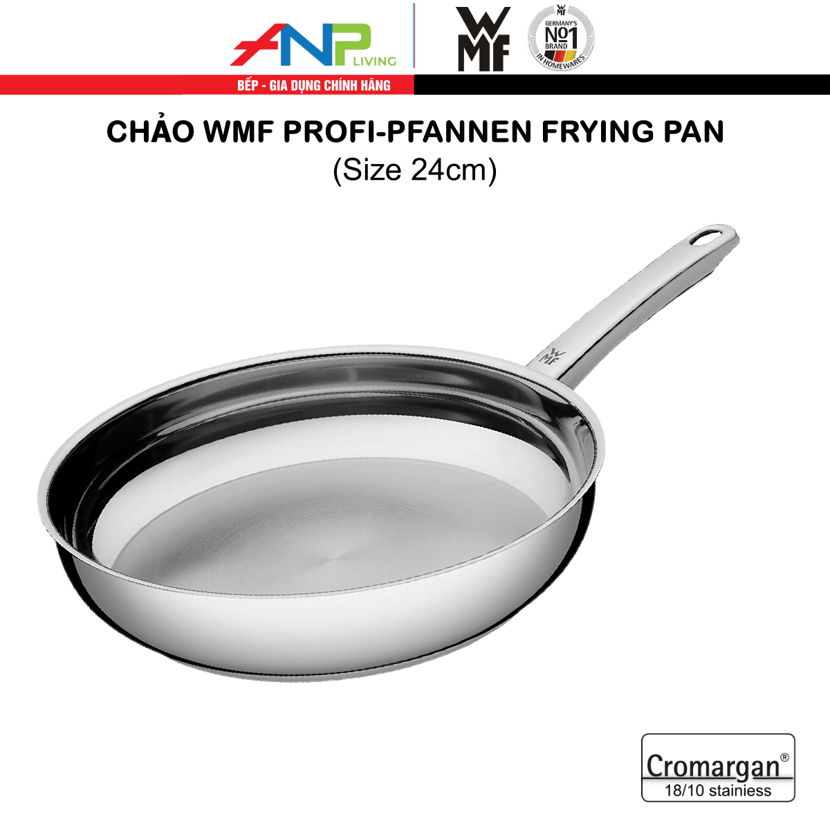 Chảo inox wmf profi-pfannen frying pan