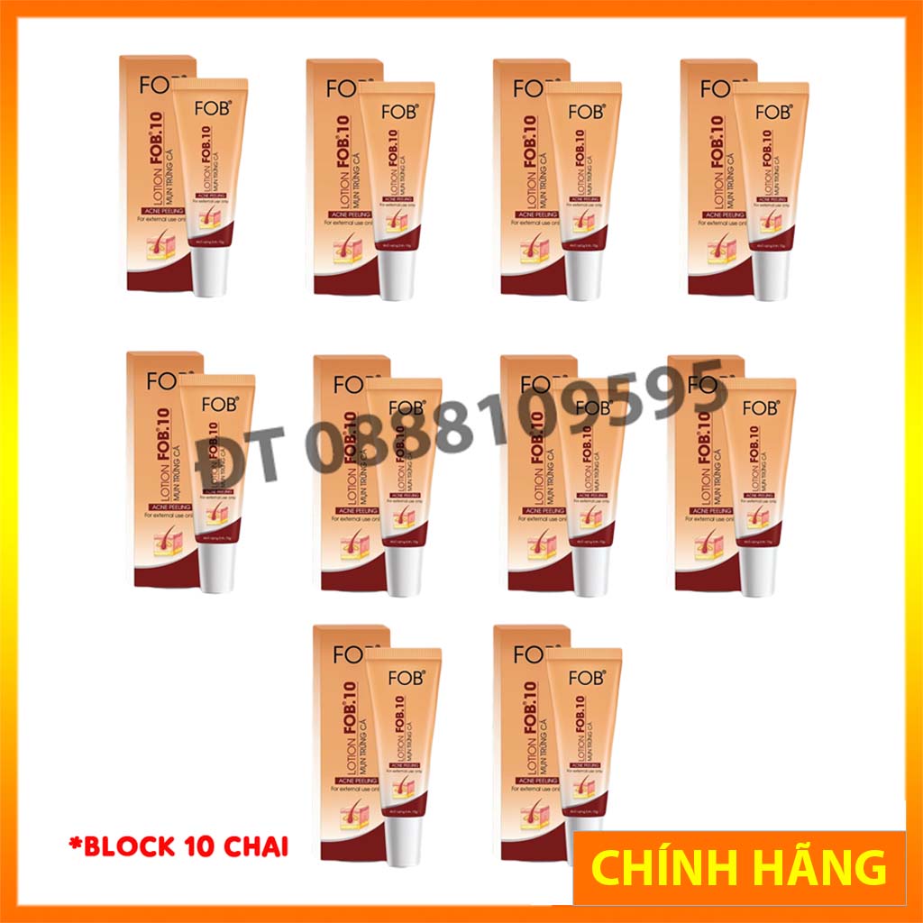Kem chấm mụn FOB 10 mới
