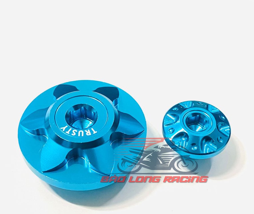Ốc mâm lửa Xanh Lục Bảo YA..001 gắn Sirius,Exciter.....