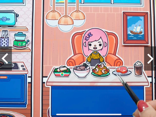 Ngôi nhà búp bê giấy Aesthetic Mansion