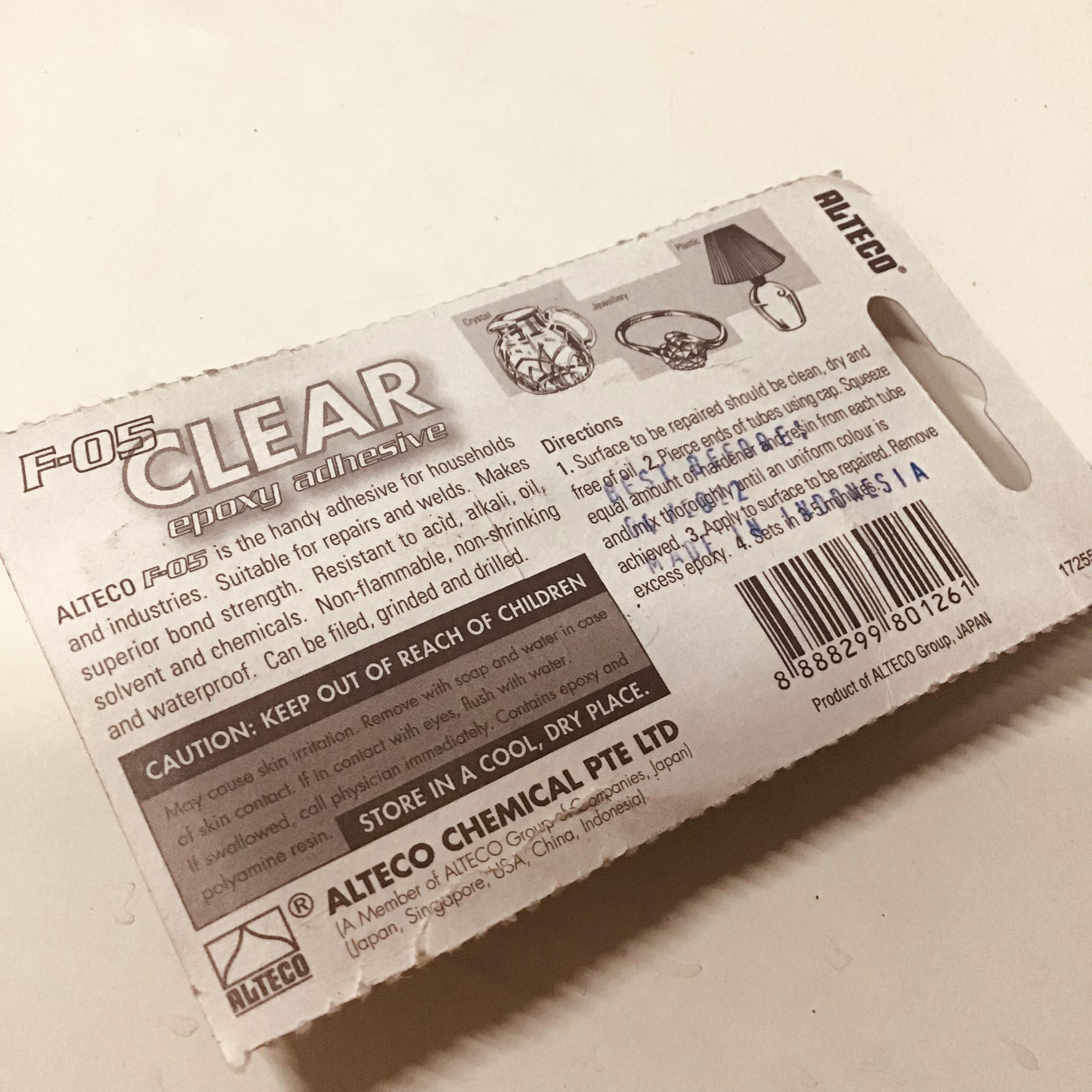 Keo dán AB Epoxy đa năng Alteco 5 phút